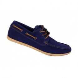 Mocassin en cuir Kdopa tendance bleu