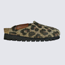 Mules Mobils, mules pour femme brun jaguar