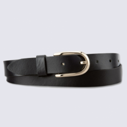 Ceinture pour femme Bernd Götz en cuir noir tendance