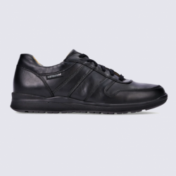 Baskets Mephisto, baskets basses homme en cuir noir