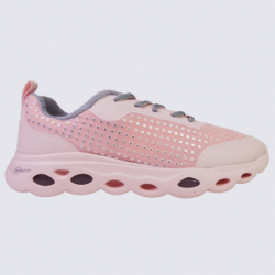 Baskets Ara, baskets Energystep femme en textile rose