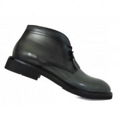 Bottines en cuir gris Mephisto tendance Homme