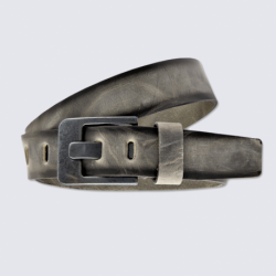 Ceinture Bernd Götz, ceinture tendance en cuir taupe