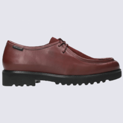 Chaussures Mephisto, chaussures élégantes femme en cuir bordeaux