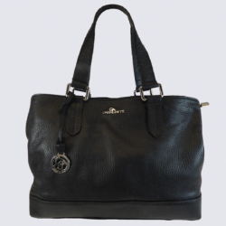 Sac à main Charlotte pour femme en cuir noir