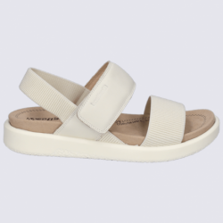 Sandales Westland by Josef Seibel, sandales velcro femme en cuir blanc