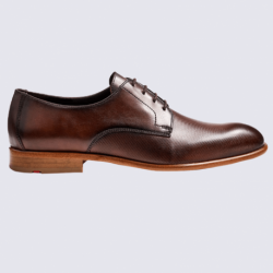 Derby Lloyd, chaussures derby à lacets homme en cuir brun