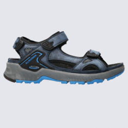 Sandales Allrounder, sandales confortables homme en textile navy