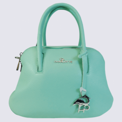 Sac à main Charlotte, sac à main tendance femme en cuir vert