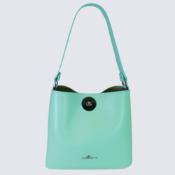 Sac porté épaule Charlotte, sac porté épaule femme en cuir vert