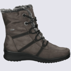 Bottes Ara, bottes chaude avec Gore-Tex femme en textile gris