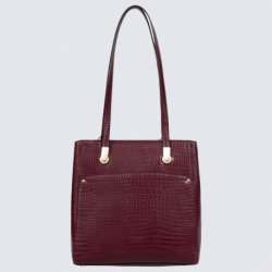 Sac transformable Hexagona, sac transformable ligne Apolline femme bordeaux/prune