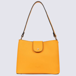 Sac porté épaule Hexagona, sac porté épaule 1 anse femme orange