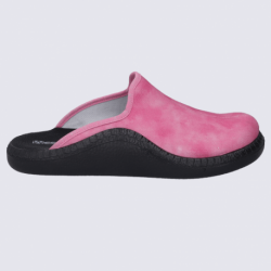 Mules Westland by Josef Seibel, mules confortables femme en textile rose unie