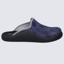 Mules Westland by Josef Seibel, mules confortables femme en textile bleu océan