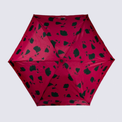 Parapluie Isotoner, parapluie mini déperlant ginko fleurs