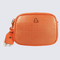 Petit sac à bandoulière Lulu Castagnette, petit sac à bandoulière Vienna femme orange