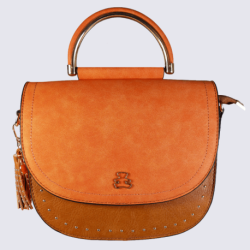 Sac à main Lulu Castagnette, sac à main Veronik femme orange