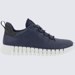 Baskets ECCO, basket sobres et stylée homme en cuir bleu